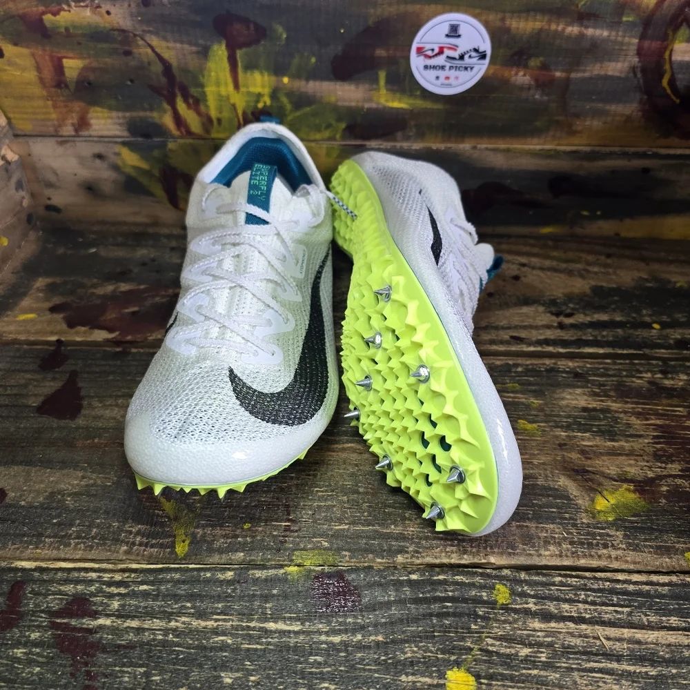 Nike Zoom Superfly Elite 2 Track Shoes Mens Size 9 White Spruce‎ FZ9662-100